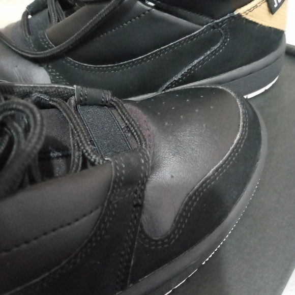 Awesome Classic Jordan Fadeaway Black 3.5y - Picture 5 of 6